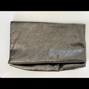 Old navy silver purse clutch